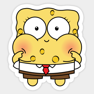 Cute SpongeBob Sticker